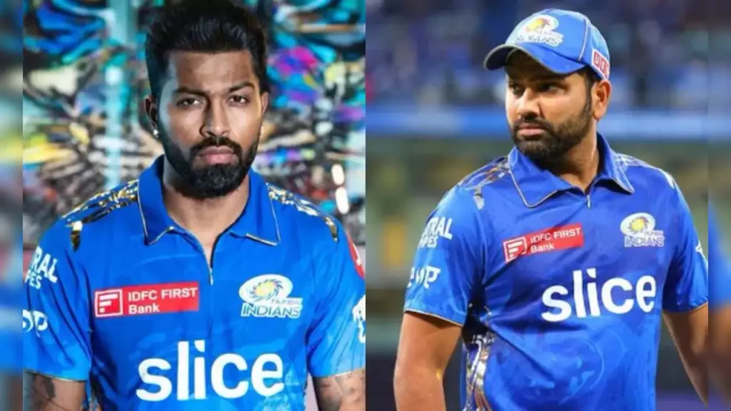 Hardik Pandya and Rohit Sharma