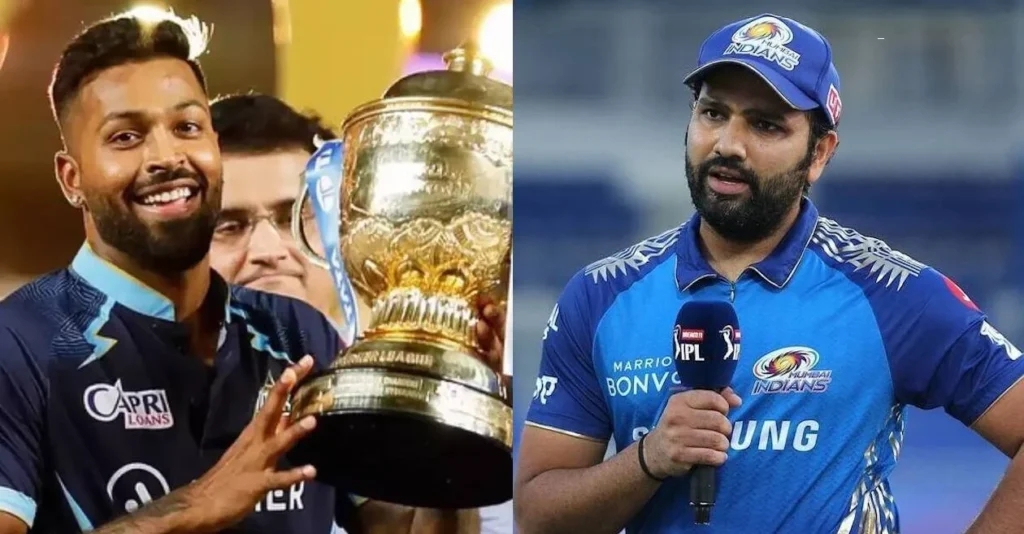 Hardik Pandya and Rohit Sharma